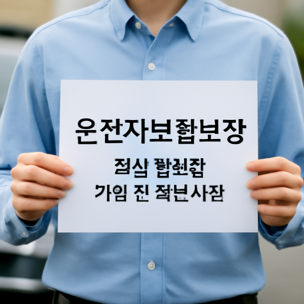 운전자보험보장 대표 이미지